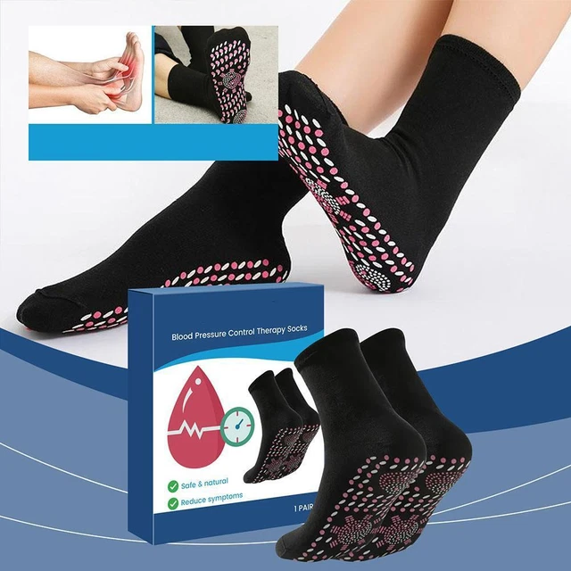 Shocks Nusing BLOOD PRESSURE RELIEF-NURSING Socks-Soothing Blood Breathable Pressure ...