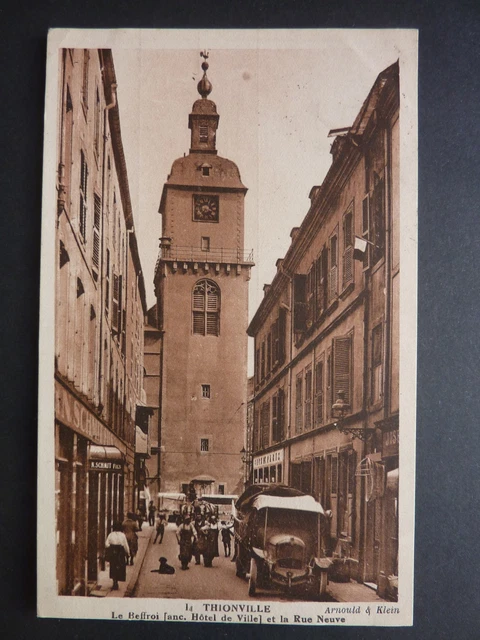 THIONVILLE Diedenhofen Moselle CPA 57 store schmit yarn street new truck