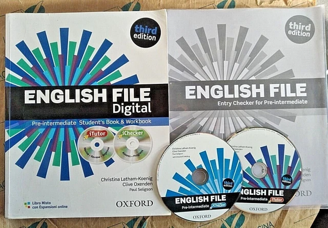 ENGLISH FILE DIGITAL PRE INTERMEDIATE (2 TOMI con 2 Cd) - THIRD ED