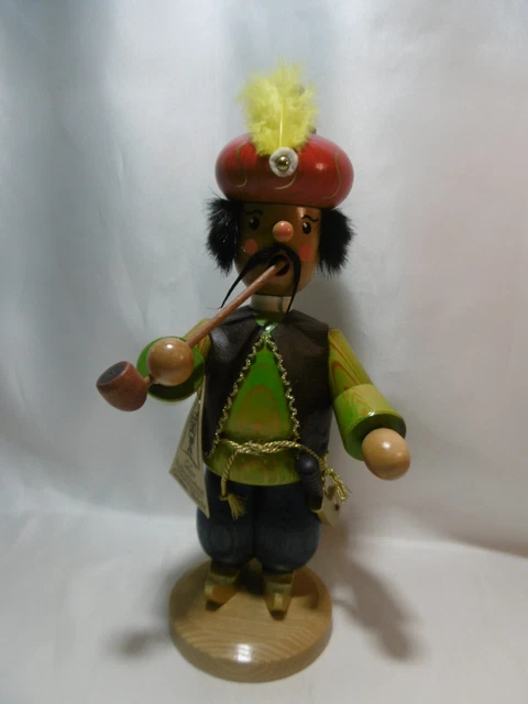 Seiffener Nussknackerhaus Räuchermännchen Sultan Säbel Christian Ubricht  Turban