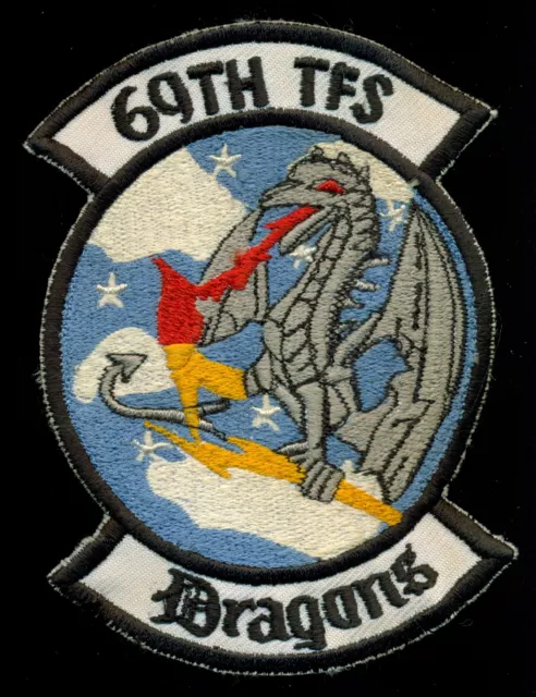 USAF 69th Tactical Fighter Squadron Patch A-3