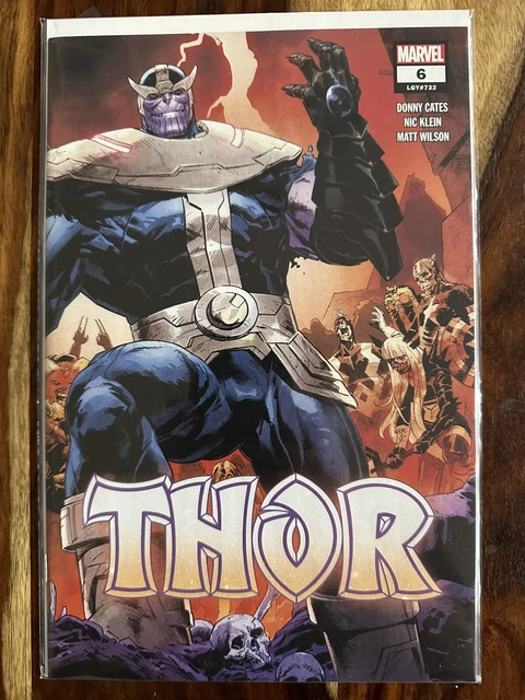Thor #6 2nd Print Variant Thanos Black Gauntlet Timeless Event 2020 NM/NM+