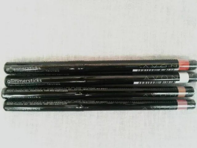 Brand New Avon True Color Glimmersticks Lip Liner (Lot of 3)