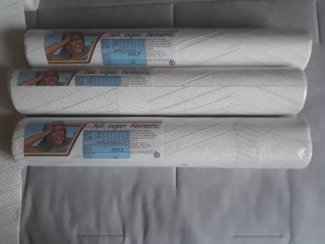 Lot de 4 Rouleaux De Papiers Peints De Qualité Supérieure