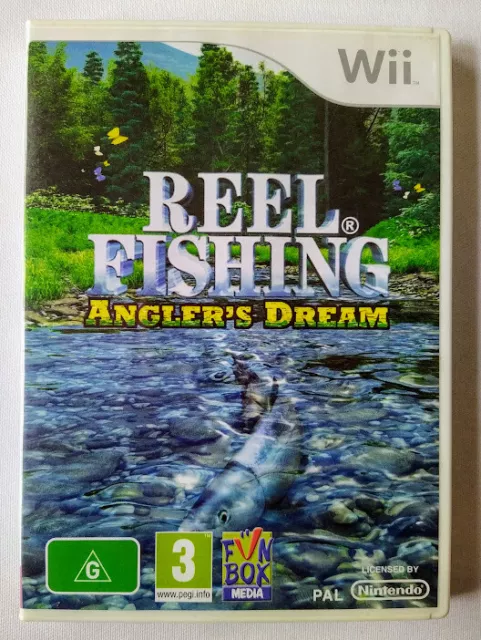 WII GAME, REEL FISHING Angler's Dream
