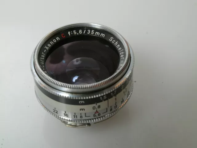 Retina - Curtar - Xenón C 5,6/35 mm 1:5,6 35 mm para Kodak Retina Reflex u IIIc IIC