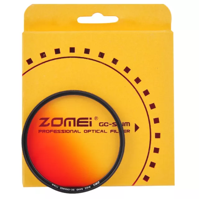 Zomei Slim Graduated Orange Neutral Density ND Filter 82mm