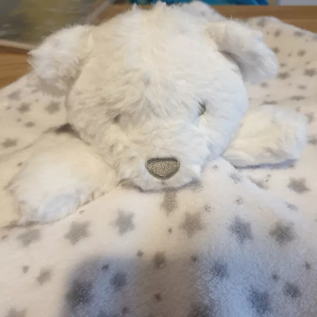 Snuggle Tots weiße Teddy-Bettdecke