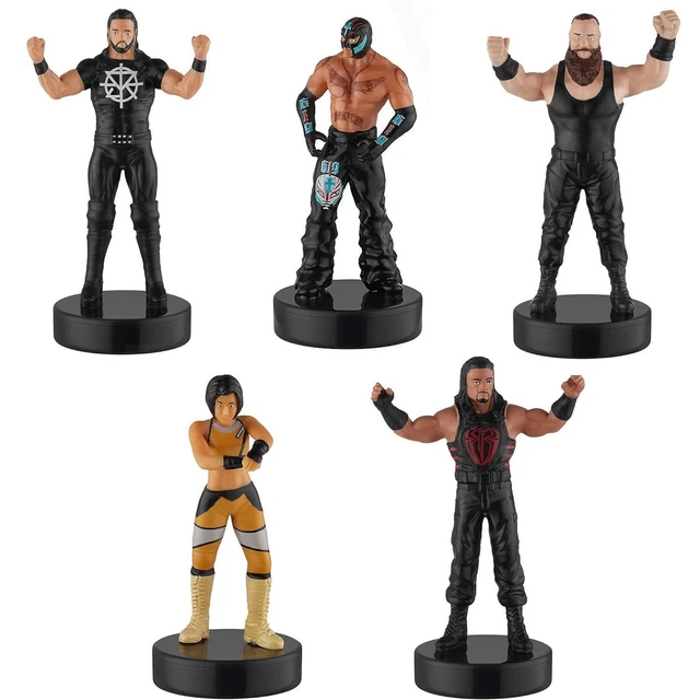 WWE Wrestler Superstar Stampers 5pk Cake Toppers Character Figures