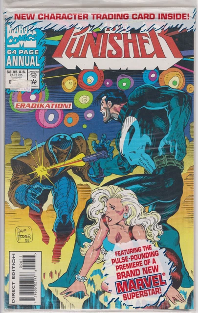 The Punisher Annual #6, Vol. 2,Marvel Comics,Factory Wrapped with Card