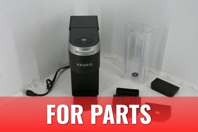 FOR PARTS Keurig K-SLIM Silver Single Serve K Cup Coffee Maker Machine Black