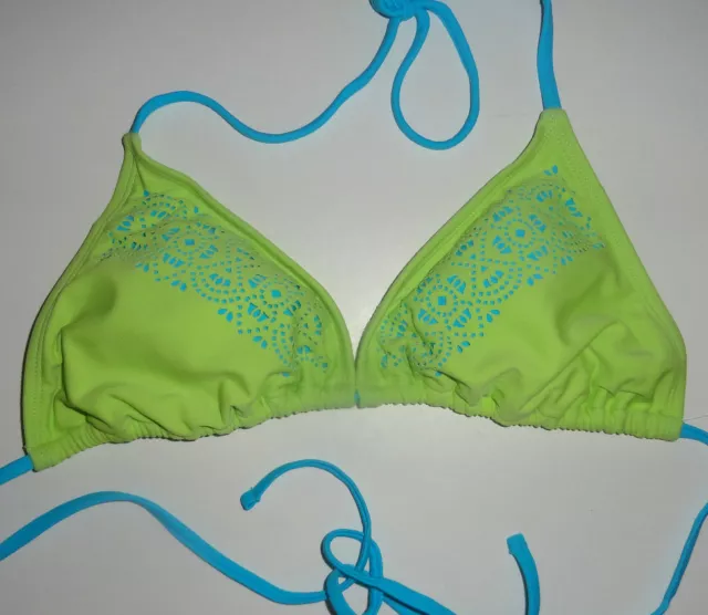 Ladies Arizona Lime Green Bikini Swim Top Juniors Sizes S, M, L, XL