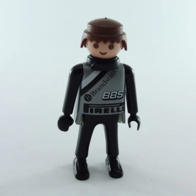 Figurine Playmobil Formule 1 Pilote Custom - Occasion, Thème Médiéval/château, Pour Enfant +4 Ans