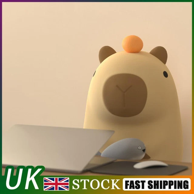 CAPYBARA NIGHT LIGHT Rechargeable Cute Capybara Sleeping Lamp (English