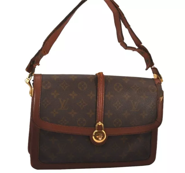 Authentic Louis Vuitton Monogram Sac Vendome Shoulder Bag Old Model Junk 8302I