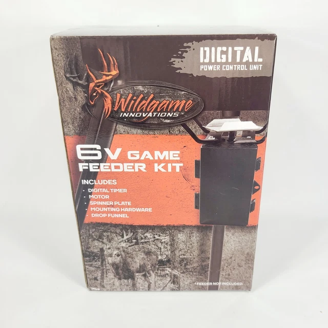WILDGAME INNOVATIONS 6 Volt Game Feeder Kit Digital Power Control Unit