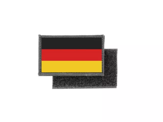 Aufnäher patch aufbügler gedruckt flagge fahne deutschland