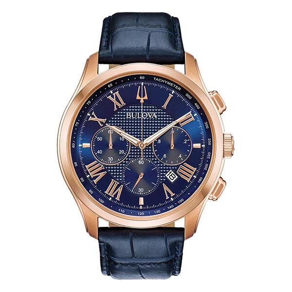 bulova wilton blue