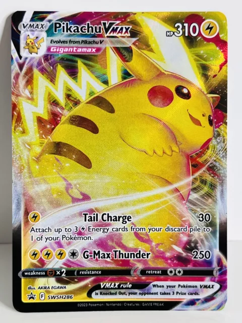 Pokemon TCG : SWSH PROMO PIKACHU VMAX SWSH286