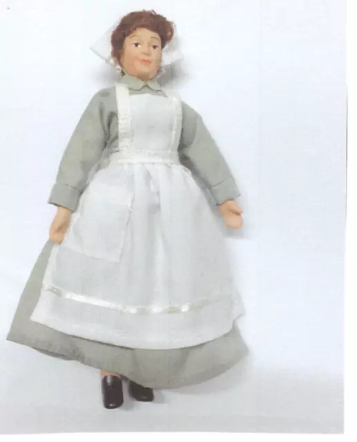 DOLLS HOUSE DOLL 1/12th SCALE  VICTORIAN/EDWARDIAN COOK