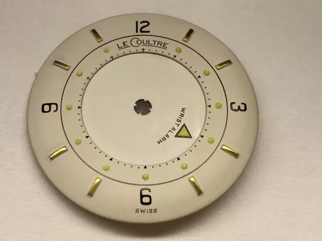 lecoultre memovox dial 814 wrist alarm