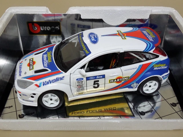 FORD FOCUS WRC N°5 MARTiNI BURAGO 1/18 Cod. 3328 MADE IN ITALY ViNTAGE  OBSOLETO EUR 49,00 PicClick FR