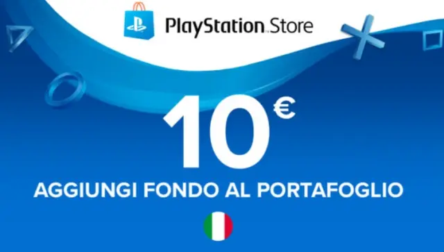 PlayStation Network Card 10 € (IT) - PSN Key Gift Card -[PS5, PS4, PS3, PS Vita]