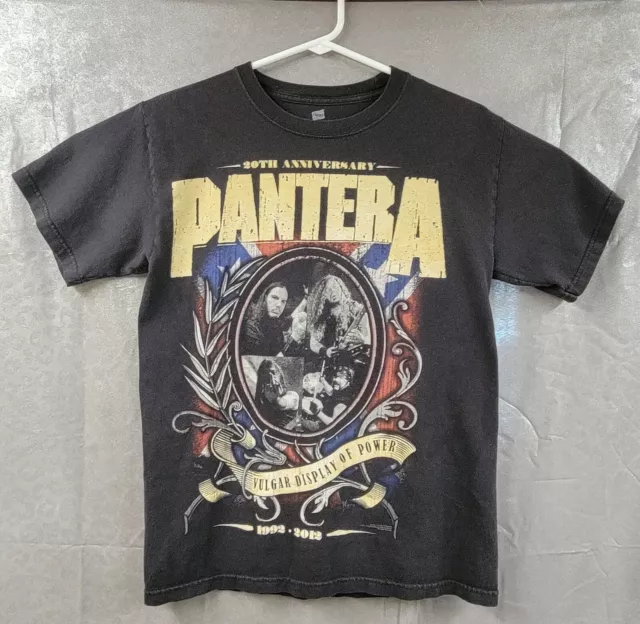 Vintage 2012 PANTERA Concert Vulgar Display Of Power 20th Anniversary T-Shirt