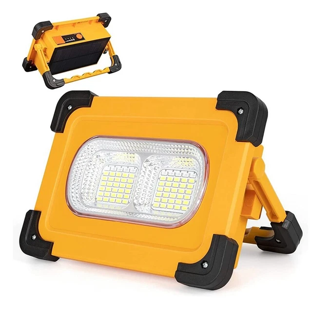 Luce da un LED Solare Ricaricabile, Portatile 9600 MAh, Luci da Camp K8H2
