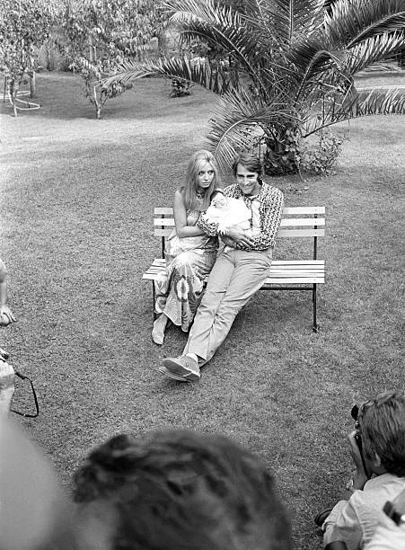 Chelli WALTER CHIARI AND his wife Alida Chelli with their son Simone 1970 Old ...
