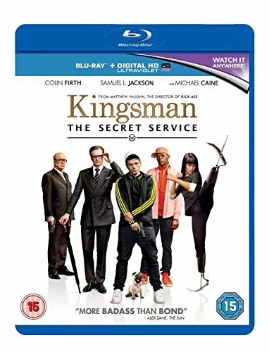 Kingsman: The Secret Service Blu-ray (2015) Samuel L. Jackson Quality Guaranteed