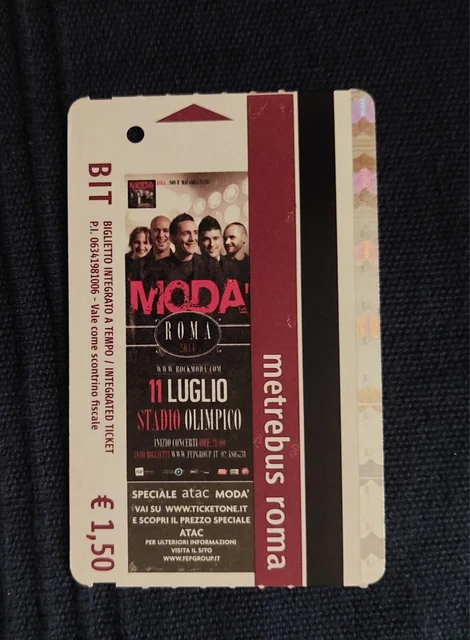 Biglietto Atac MODÀ Stadio Olimpico 2014