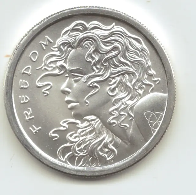 2013 Freedom Girl, Silver Shield. 1-oz silver round
