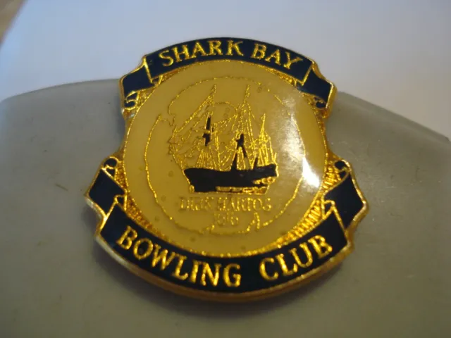 Shark Bay Bowling Club Badge