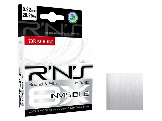 Dragon Invisible Vanish Red 135m 0,06mm - 0,25mm Tresse Dragon Invisible Vanish Red 135m 0,06mm - 0,25mm Tresse