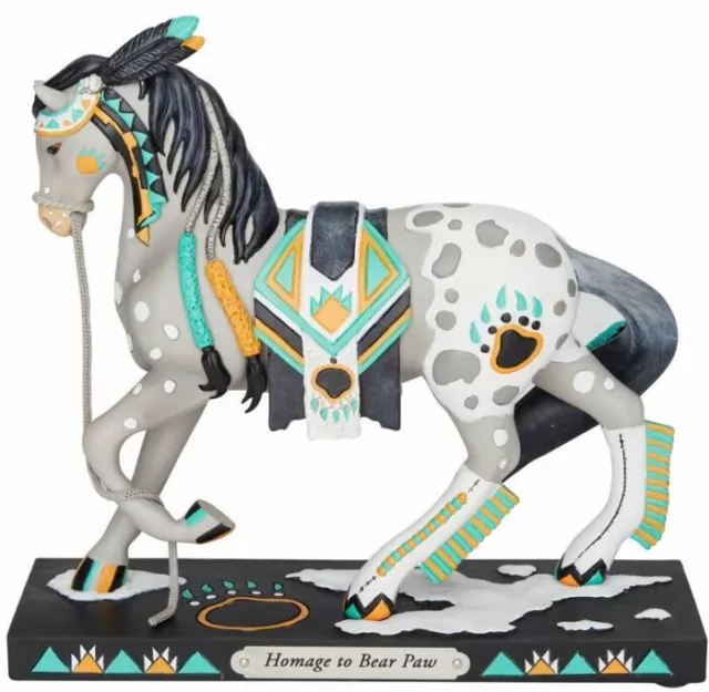 Trail of Painted Ponies Homage To Bear Paw Resin Figurine 6008549 Cheryl Harris
