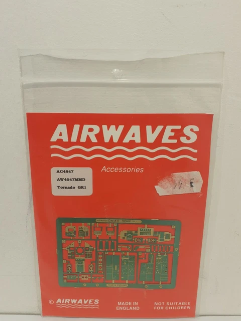 Maquette militaire 1/48 photogravées photo découpe Airwaves AC4847 Tornado GR1
