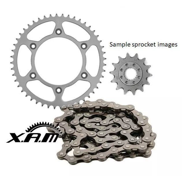 XAM X-Ring Chain & Sprocket Kit for 2006-2023 Kawasaki KLR650 15/43