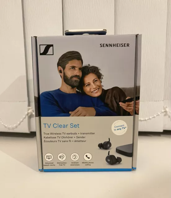 Senheiser TV Clear set: Auriculares inalámbricos para TV