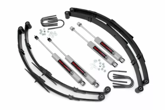 Rough Country 2.5in For Jeep Suspension Lift Kit 87-95 Wrangler YJ 615.20