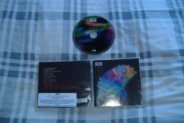 Muse The 2Nd Law Uk Stickered Promo Cd Excellent Condition! Very Rare!