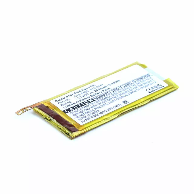 Bateria para Apple iPod nano 5 Gen. - A1320 240mAh