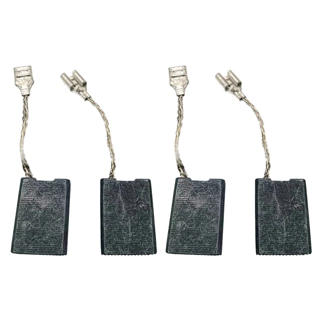 Set 4 spazzole di carbone 22*16*6 mm per motori elettrici strumento parte riparazione