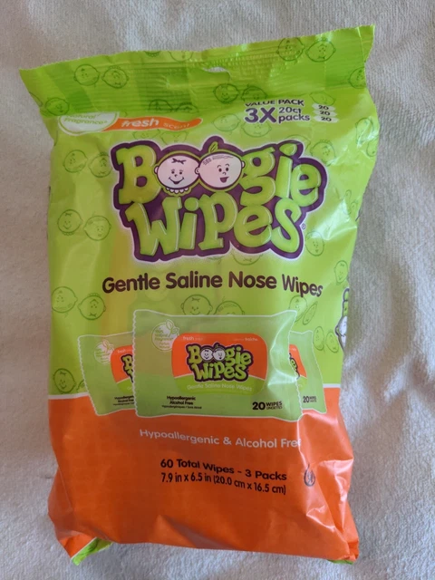 Boogie Wipes Fresh Scent 60 Count
