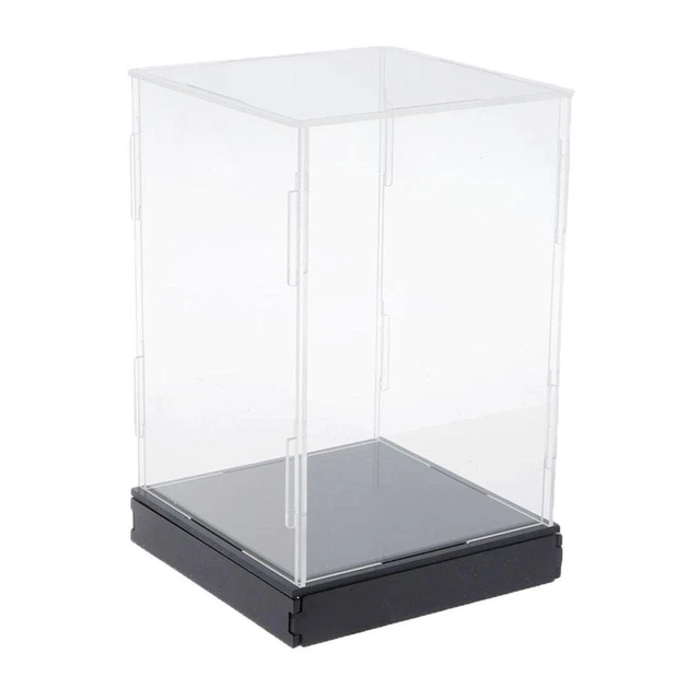 thumbnail image 2 of 2x Clear Acrylic Plastic Cube 3.5” – Reconditioned Vanity Organizer, Display Case, Catch All 2 of 4