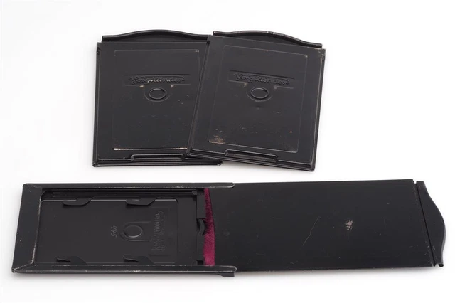 3x Voigtländer Film Holder 3x4 5/8in Sheet-Film (1695489048)