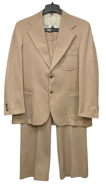 Men’s 1970s Vintage Levi’s Panatela Suit 70s Flare Pants 44/34 70s Disco Era