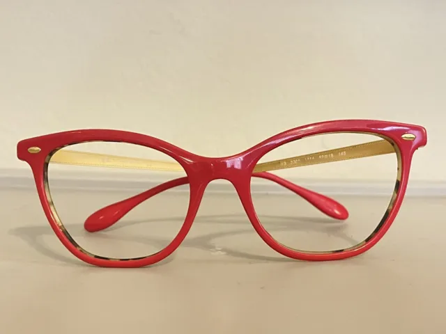 Ray Ban RB5360 5714 Womens Pink Tortoise Gold Cat Eyeglasses Frames 52/18~145