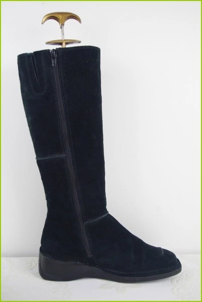 Bottes ANDRE Daim Noir T 38 BE
