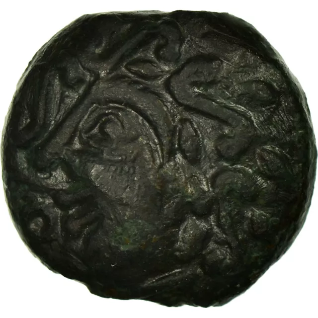 [#34545] Monnaie, Aulerques Éburovices, Bronze Æ, TTB, Bronze, Delestrée:2451
